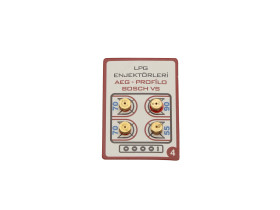 0015892 Форсунки (4шт) для газовой плиты LPG 7ММ Bosch Siemens WO430